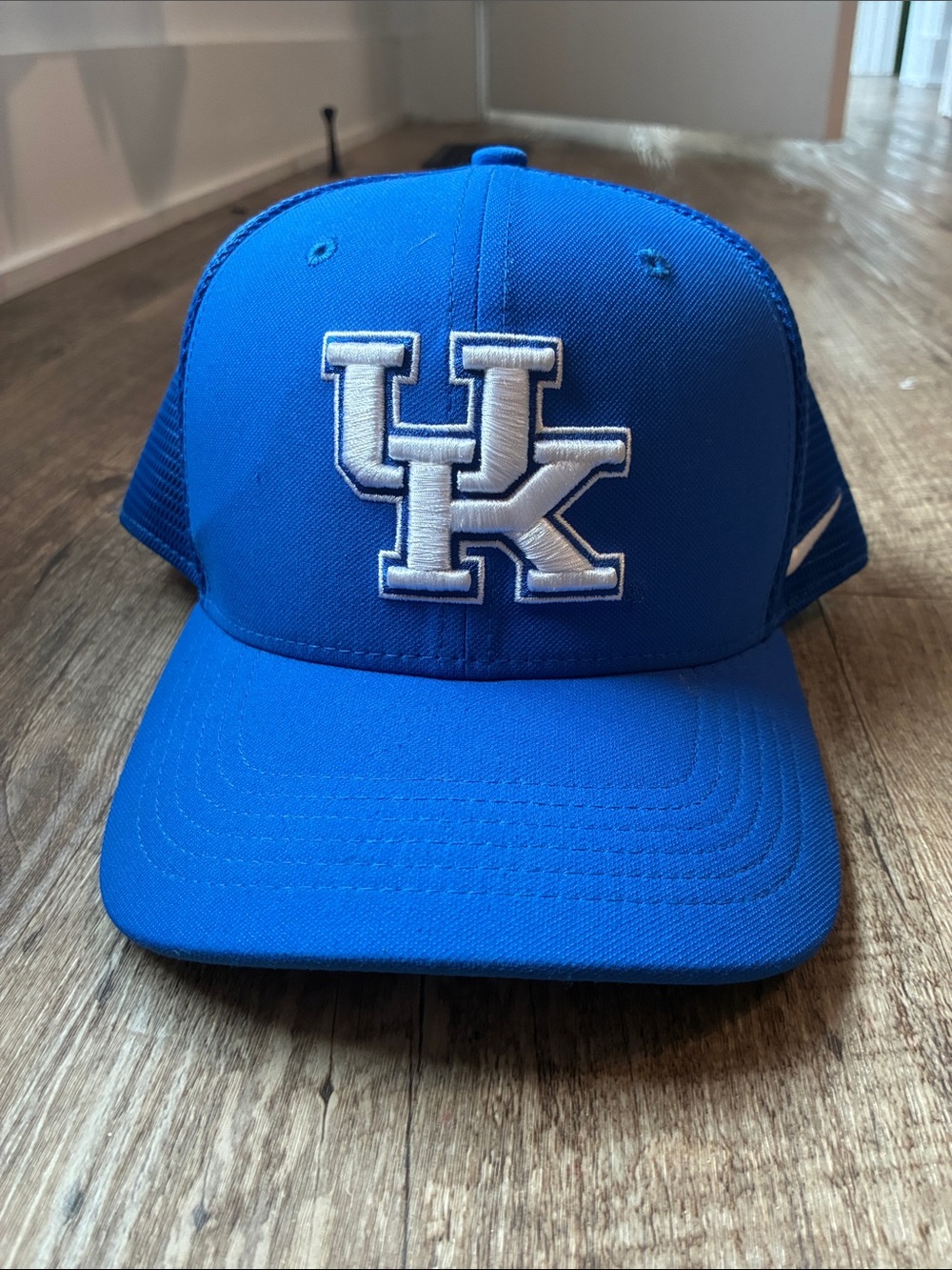 Nike Royal Blue KY Logo Trucker Hat